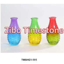 Colorful Cheap Decoration Glass Vases